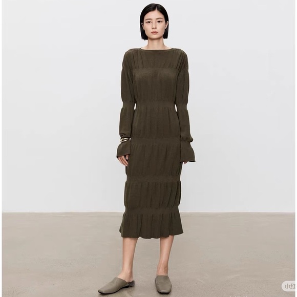 NWT* CHICJOC Mink Fur Leather Brown Mules - Size 38 - Picture 11 of 11